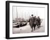 Men in Traditional Dress, Marken Island, Netherlands, 1898-James Batkin-Framed Photographic Print