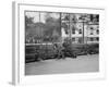 Men Lounging in City Hall Park-null-Framed Photographic Print