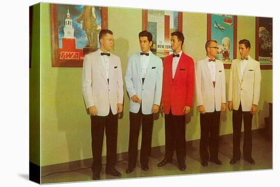 Men Modeling Tuxedos-null-Stretched Canvas