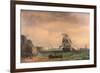 Men-O'-War and Small Craft at Portsmouth Harbour, Late 18th or Early 19th Century-Thomas Whitcombe-Framed Giclee Print