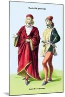 Men of Florence-Richard Brown-Mounted Art Print