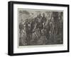 Men of Kent Marching in Front of the Army of Harold-John Evan Hodgson-Framed Giclee Print