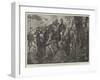 Men of Kent Marching in Front of the Army of Harold-John Evan Hodgson-Framed Giclee Print