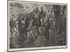 Men of Kent Marching in Front of the Army of Harold-John Evan Hodgson-Mounted Giclee Print