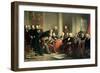 Men of Progress: Group Portrait of the Great American Inventors of the Victorian Age, 1862-Christian Schussele-Framed Giclee Print