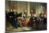 Men of Progress: Group Portrait of the Great American Inventors of the Victorian Age, 1862-Christian Schussele-Mounted Giclee Print