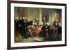 Men of Progress: Group Portrait of the Great American Inventors of the Victorian Age, 1862-Christian Schussele-Framed Giclee Print
