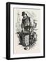 Men of the Bush, the Cook, Sketches from Life, Canada, Nineteenth Century-null-Framed Giclee Print