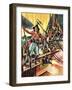 Men of the Jolly Roger-Ron Embleton-Framed Giclee Print