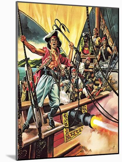 Men of the Jolly Roger-Ron Embleton-Mounted Giclee Print