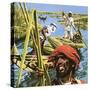 Men of the Marshes of Southern Iraq-Payne-Stretched Canvas