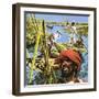 Men of the Marshes of Southern Iraq-Payne-Framed Giclee Print