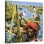 Men of the Marshes of Southern Iraq-Payne-Stretched Canvas