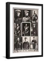 Men of the Moment, Early 20th Century-null-Framed Giclee Print