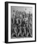 Men of the 'Never Never Land, in Totem Attire, Australia, 1922-PJ MacMahon-Framed Giclee Print