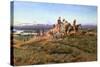 Men of the Open Range-Charles Marion Russell-Stretched Canvas