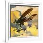 Men of the Royal Flying Corps Out to Combat the Threat of the German Floating Flotilla-Wilf Hardy-Framed Giclee Print