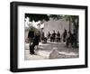 Men of the Village, Dhora, Cyprus-Michael Short-Framed Photographic Print