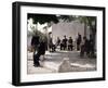 Men of the Village, Dhora, Cyprus-Michael Short-Framed Photographic Print
