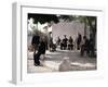 Men of the Village, Dhora, Cyprus-Michael Short-Framed Photographic Print