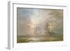 Men of War at Anchor, 1873-Henry Thomas Dawson-Framed Giclee Print