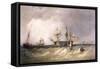 Men-Of-War Off Portsmouth, Hampshire, 1855-Clarkson Stanfield-Framed Stretched Canvas