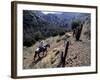 Men on Horseback Carry Supplies to Cattle Ranch on the Outskirts of Santiago, Chile, South America-Aaron McCoy-Framed Photographic Print