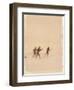 Men on Skis-Edward Adrian Wilson-Framed Giclee Print