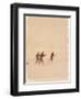 Men on Skis-Edward Adrian Wilson-Framed Giclee Print