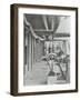 Men on the Hydraulic Lever Platform of the Woolwich Ferry, London, 1896-null-Framed Photographic Print