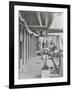 Men on the Hydraulic Lever Platform of the Woolwich Ferry, London, 1896-null-Framed Photographic Print