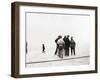 Men on the Shore, Scheveningen, Netherlands, 1898-James Batkin-Framed Photographic Print