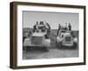 Men Overhauling Armoured Cars at Curragh Camp-null-Framed Photographic Print