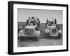 Men Overhauling Armoured Cars at Curragh Camp-null-Framed Photographic Print