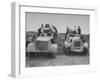 Men Overhauling Armoured Cars at Curragh Camp-null-Framed Photographic Print