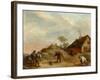 Men Playing At Bowls-David the Younger Teniers-Framed Giclee Print