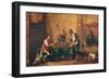 Men Playing Backgammon in a Tavern-David Teniers the Younger-Framed Giclee Print