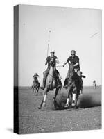 Men Playing Polo-Carl Mydans-Stretched Canvas