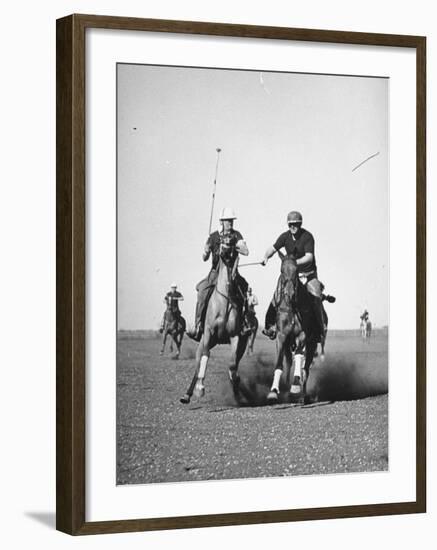 Men Playing Polo-Carl Mydans-Framed Photographic Print