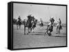 Men Playing Polo-Carl Mydans-Framed Stretched Canvas