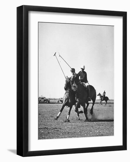 Men Playing Polo-Carl Mydans-Framed Photographic Print