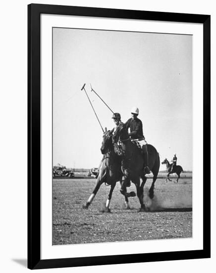 Men Playing Polo-Carl Mydans-Framed Photographic Print