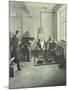 Men Pouring Molten Metal in a Foundry, School of Engineering and Navigation, London, 1931-null-Mounted Photographic Print