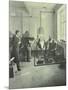 Men Pouring Molten Metal in a Foundry, School of Engineering and Navigation, London, 1931-null-Mounted Photographic Print