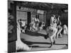 Men Practicing in Judo Class-Eliot Elisofon-Mounted Photographic Print