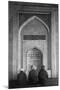 Men Praying at Qibla Niche-null-Mounted Photographic Print