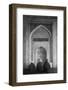 Men Praying at Qibla Niche-null-Framed Photographic Print