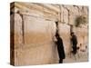 Men Praying at the Wailing Wall, Jerusalem, Israel-Bill Bachmann-Stretched Canvas