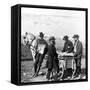 Men Purchasing Newspapers-Alexander Gardner-Framed Stretched Canvas