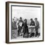 Men Purchasing Newspapers-Alexander Gardner-Framed Photographic Print